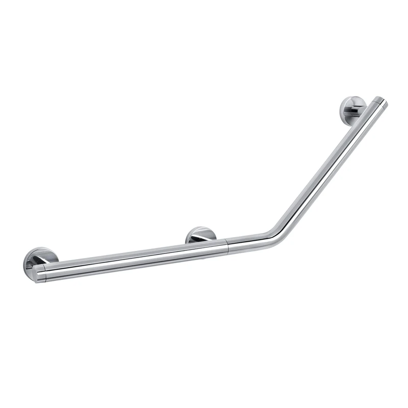 Tiger Boston Comfort & Safety 135º Grab Rail, Right Version, Stainless Steel Polished, 58.7 x 23.6 x 7 cm