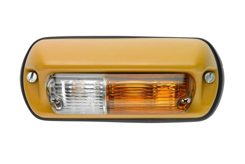 HELLA 2BE 001 278-011 Direction Indicator - Halogen - 6/12V - Fitting/Bolted - Lens Colour: Yellow - Plug: Crimp Contact - left - Quantity: 1