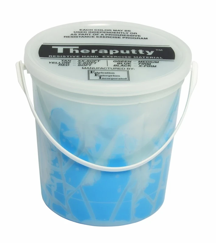 CanDo TheraPutty Antimicrobial - Therapeutic modelling clay - 5 lb - blue (strong)