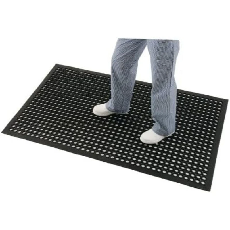 Jantex Rubber Anti-Fatigue Mat - 900x1500mm Black