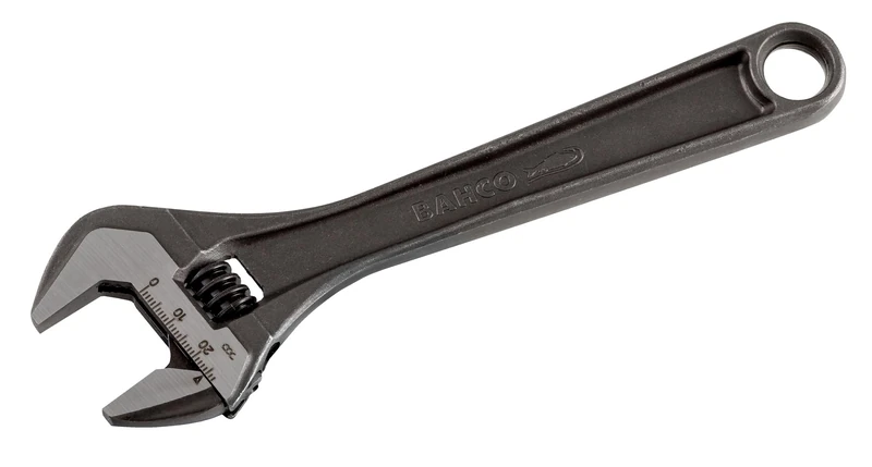 Bahco 8073 R US Adjustable Wrench, 12-Inch, Black