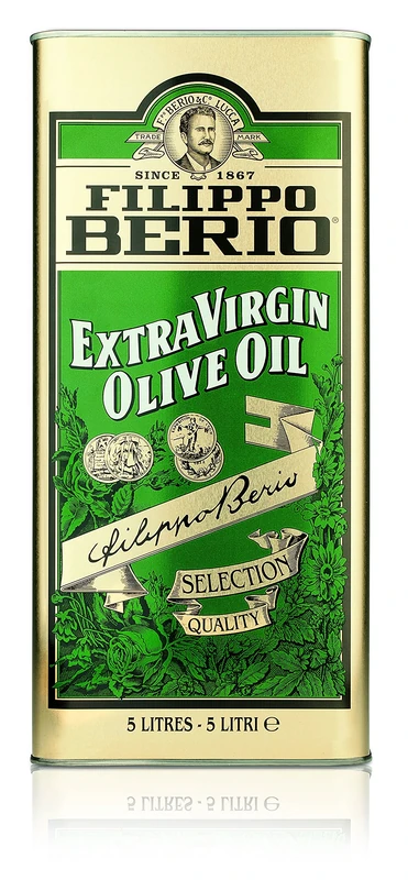 Filippo Berio Extra Virgin Olive Oil Tin 5000 ml