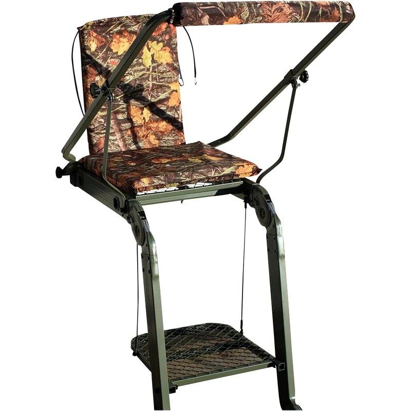 Berger + Schröter 31135 Ladder Seat Foldaway Aluminium Green