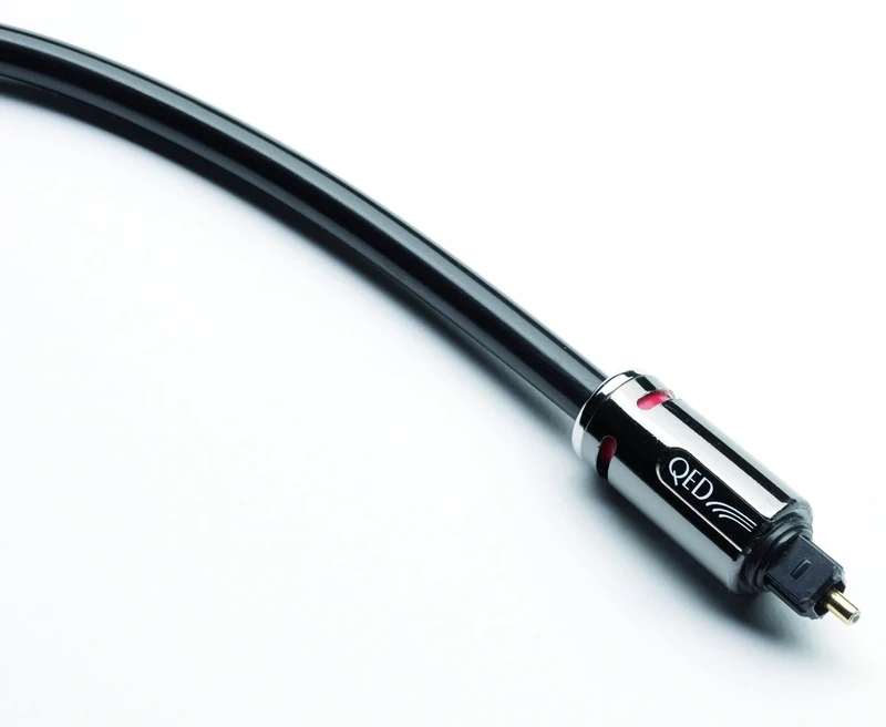 QED Performance Digital Optical Cable 3M- Graphite - Image 1
