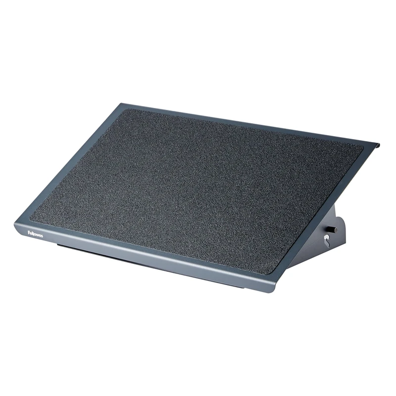 Fellowes Foot Rest Under Desk - Ergonomic Professional Series with 3 Height Adjustable Positions & Non-Slip Platform Surface - Foot Stool for Office & Home - Black