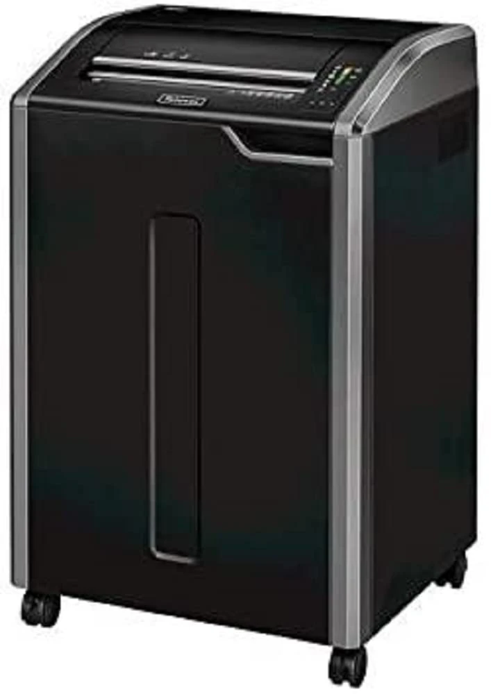 Fellowes Powershred 485Ci 28 Sheet Cross Cut Paper Shredder 100% Jam Proof with SafeSense Technology for Office Use - 142 Litre Bin - Security Level P4