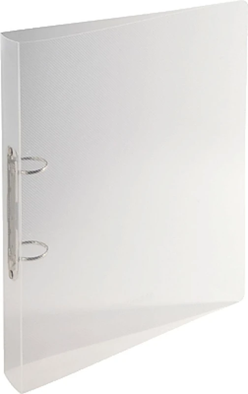 Exacompta Crystal Polypropylene Ring Binder 2 O-Ring Capacity 30mm Clear Ref 54342E [Pack 20] - Image 1