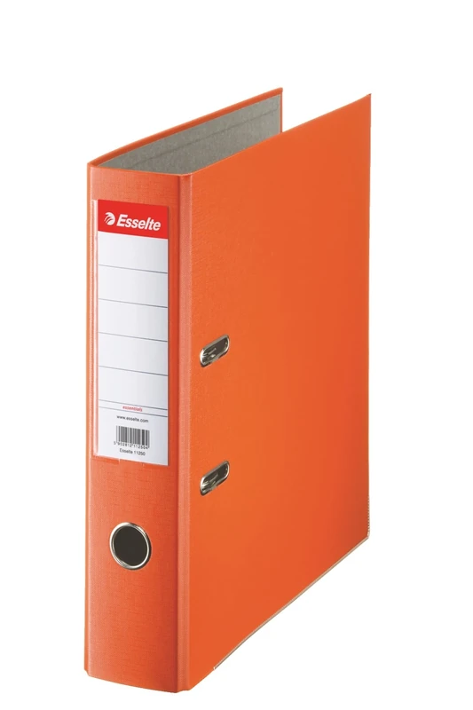 Esselte Essentials 75 mm A4 Lever Arch Files - Orange, Pack of 20