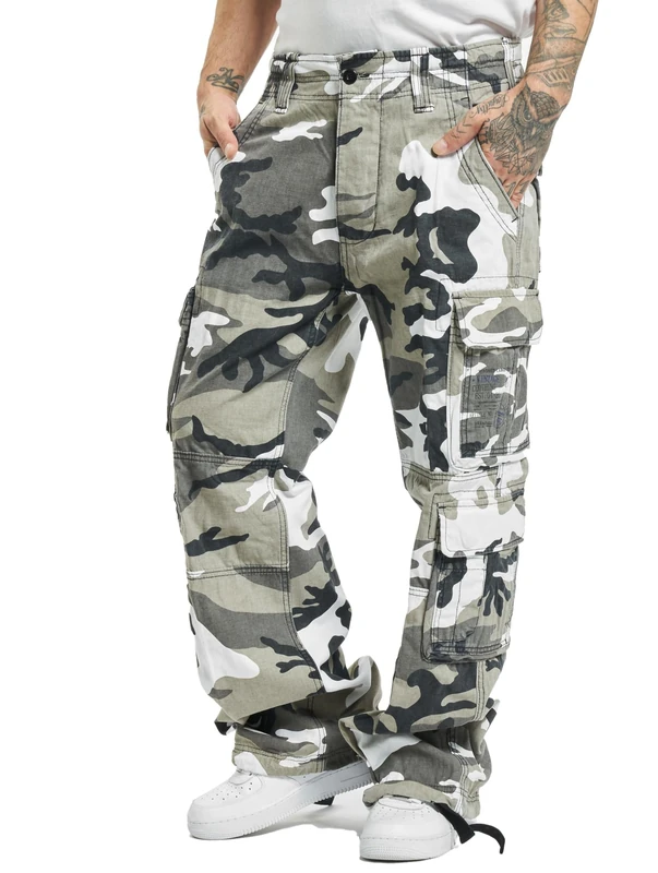 Brandit Men's Trousers Pure Urban Camo XX-Large