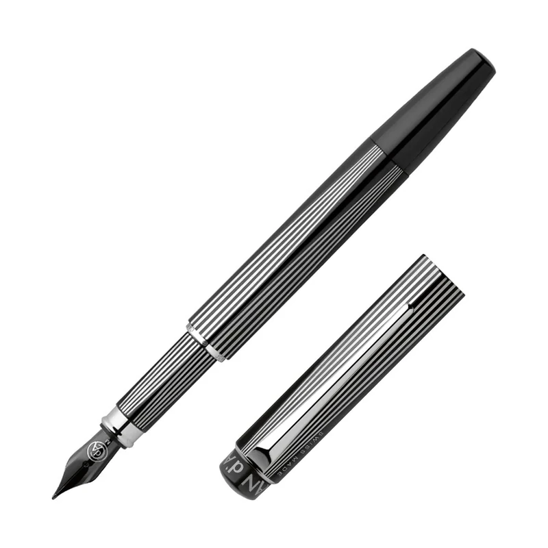 Caran d'Ache Rnx 316 Pvd Medium Fountain Pen - Black
