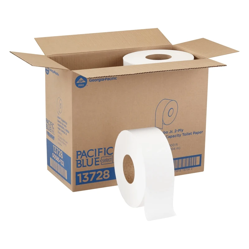 Acclaim 2-Ply Jumbo Jr. Toilet Paper by GP PRO (Georgia-Pacific), 13728, 1000 Linear Feet Per Roll, 8 Rolls Per Case