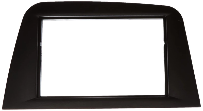 ACV 281328-44 2-DIN Radio Faceplate for Seat Altea/Altea XL/Toledo Black