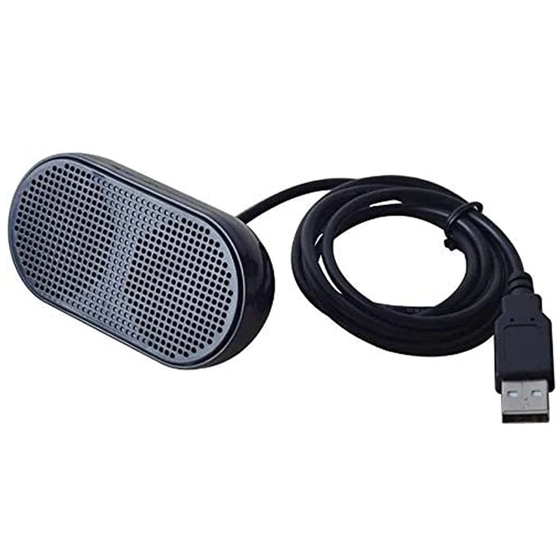 UKHONK Mini USB Speaker Portable Loudspeaker Powered Stereo Multimedia Speaker for Notebook Laptop PC(Black)