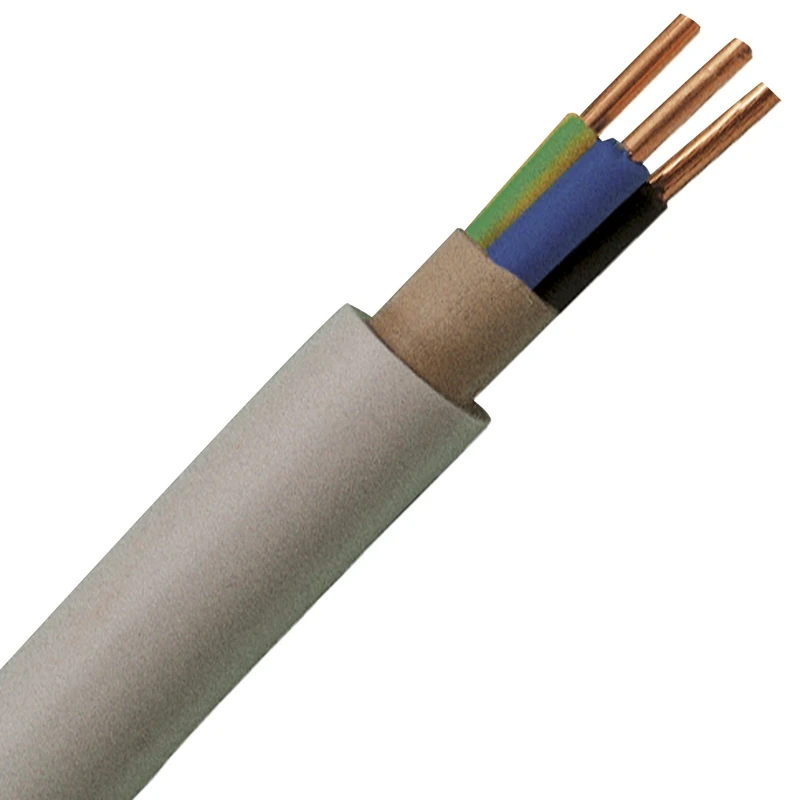Kopp NYM-J 153125003 Sheathed Cable 3 x 2.5 mm² 25 m Grey