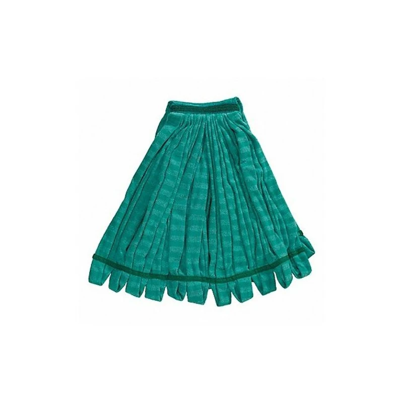 Rubbermaid Commercial Products FGT81206GR00, 1 inch Medium Headband Microfiber Tube Mop - Green