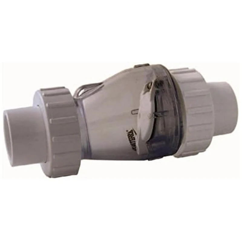 VALTERRA Check Valve 50 mm with Spring, Transparent