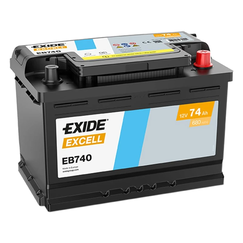 Exide Eb740 Starter Battery 74 Ah