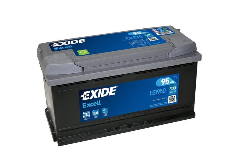 Exide Excell EB950 95Ah Car Battery Maintenance Free