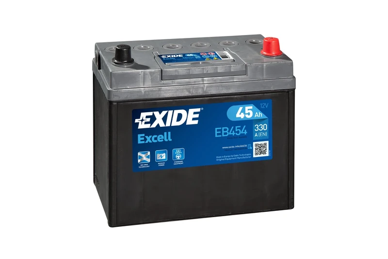 Exide 044Se Eb454 Car Battery 45 Ah