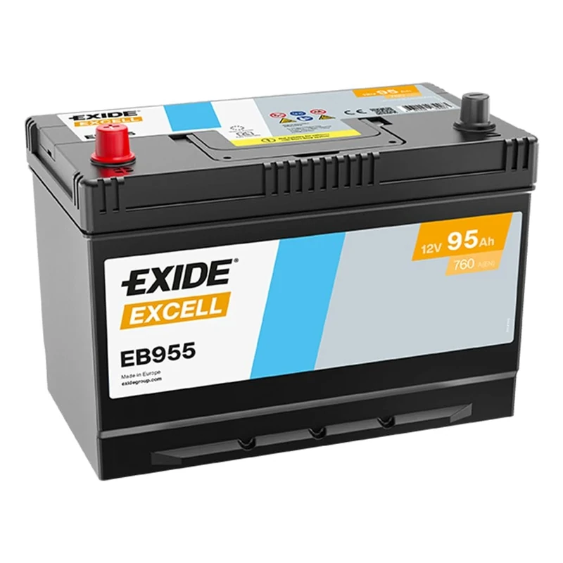 Exide 250Se EB955 Car Battery 95 Ah