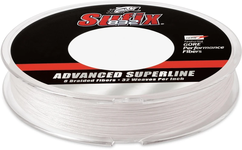 Sufix 832 Braid 80 lb Ghost 300 yards