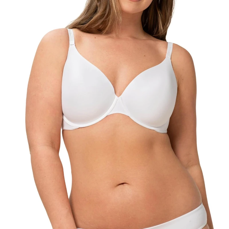 Triumph Womens Body Make-up Whp T-shirt Bra Underwired, White, 34B UK