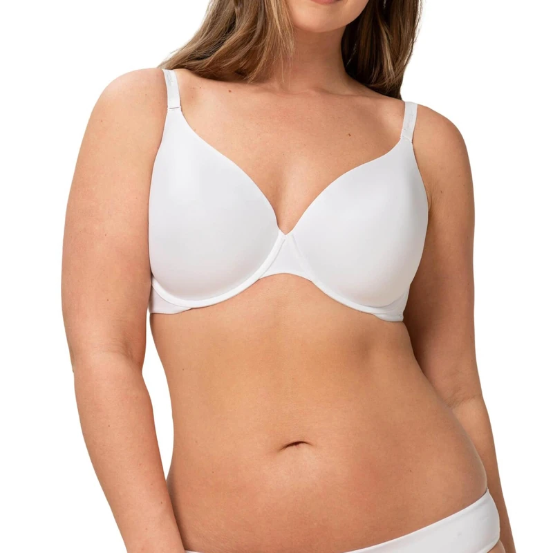 Triumph Womens Body Make-up Whp T-shirt Bra Underwired, White, 36D UK