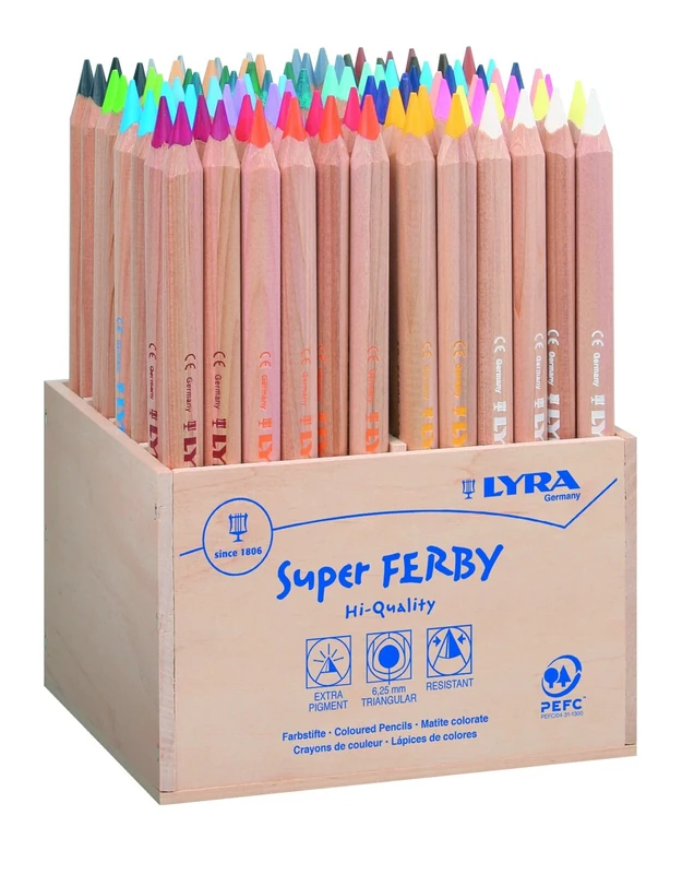 Lyra Superferby Nature 96 Wooden School Pack,3712960