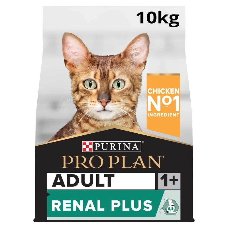 PRO PLAN Adult 1+ Renal Plus Chicken Dry Cat Food 10kg