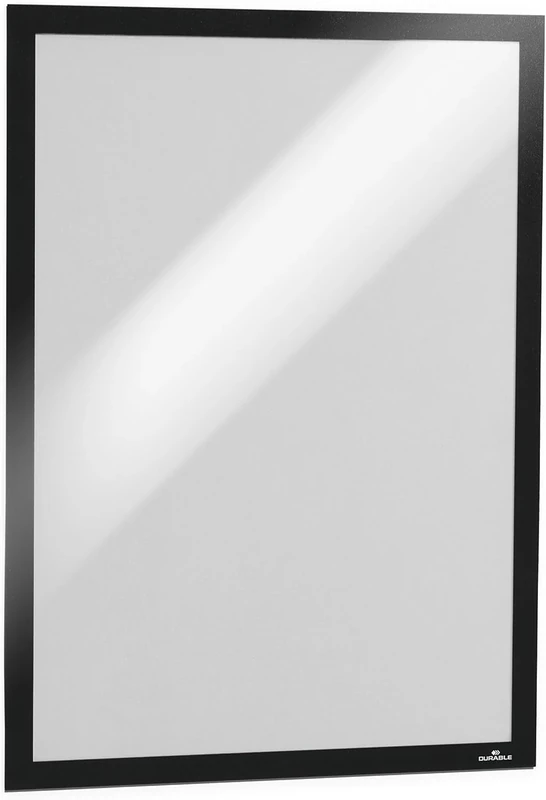 Durable DURAFRAME Self-Adhesive Magnetic Frame | A3 Format In Black | Pack of 6 Frames | Document Frame for Professional Internal Signage