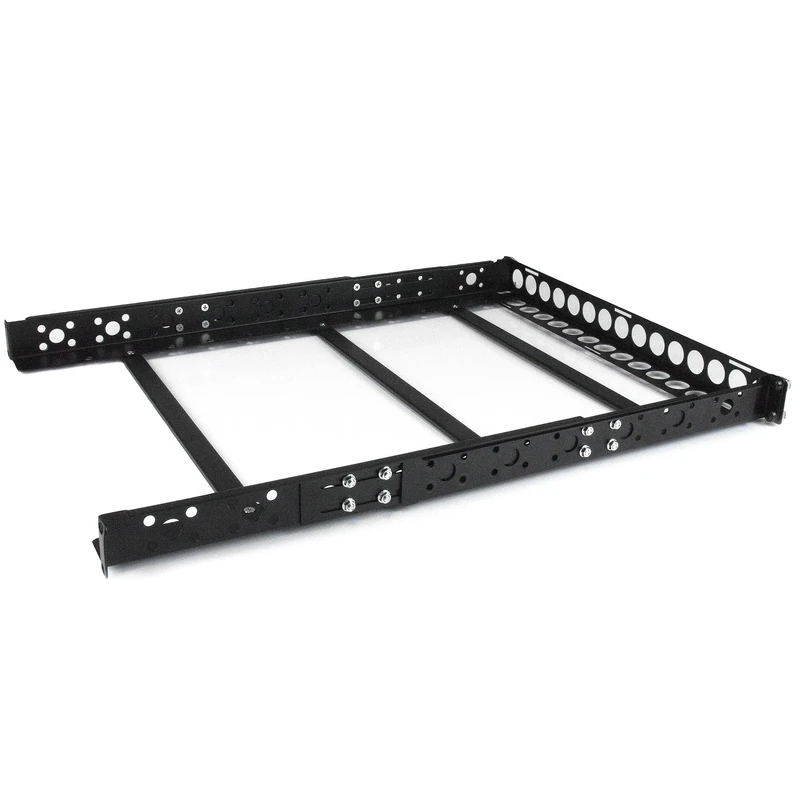 StarTech.com 1U Universal Server Rack Rails, Adjustable Depth Server Mounting Rails, 19inch Rack Mount Rails