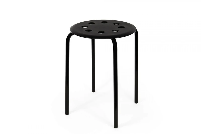 Ikea MARIUS - Stool, black