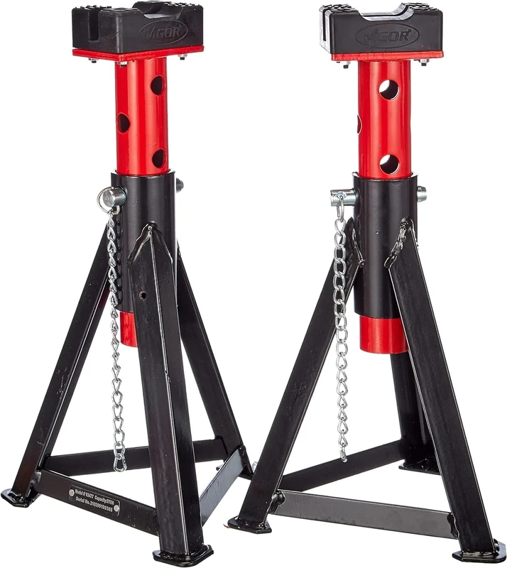 Vigor V2477 Pair of Axle Stands 3 T 295-505 mm - Image 1