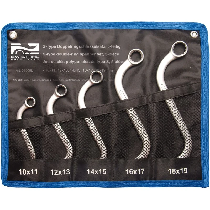 S-Type Key Set SW-Steel 5 Teilig - 10 19 mm, 01905L