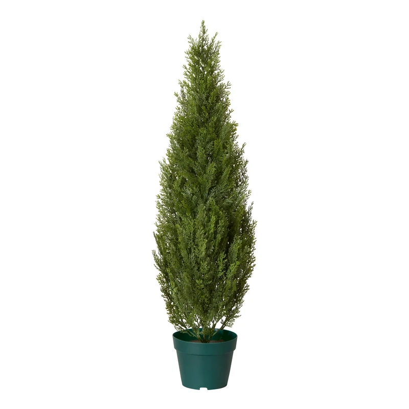 National Tree 36-Inch Arborvitae Tree with Dark Green Round Plastic Pot