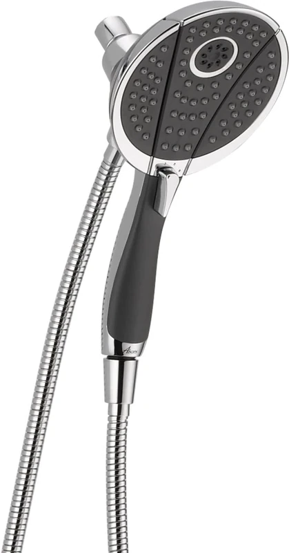 Delta 4-Spray In2ition 2-in-1 Hand Held Shower Head with Hose, Chrome 58467