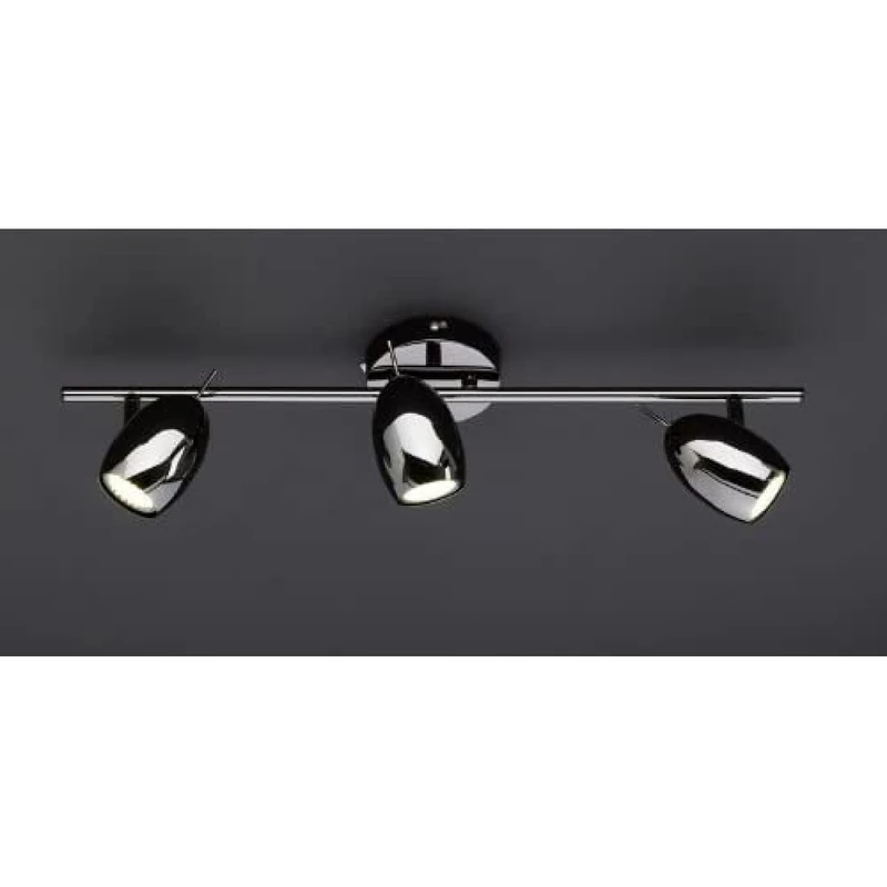 Megaman WOFI Quincy Spot with 3 Lamps,Black
