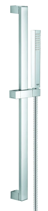Grohe Euphoria Cube Plus Metal Hand Shower Set with 600mm Shower Rail - Chrome Finish