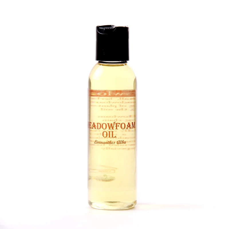 Mystic Moments | Meadowfoam Carrier Oil 125ml - Pure & Natural Oil Perfect For Hair, Face, Nails, Aromatherapy, Massage and Oil Dilution Vegan GMO Free