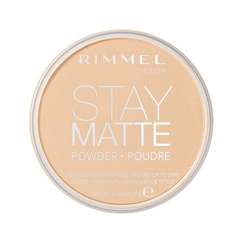 RIMMEL LONDON Stay Matte Long Lasting Pressed Powder - Creamy Natural