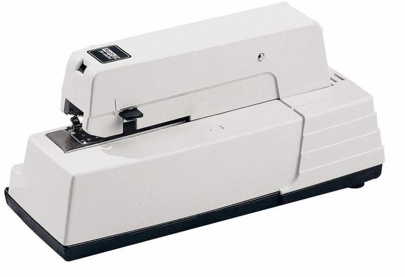 Rapid Classic R90E Contactless Electric Stapler, 30 Sheet Capacity, Mains Powered with UK Plug, Staples Included, Plastic and Metal, White/Black, 20942930