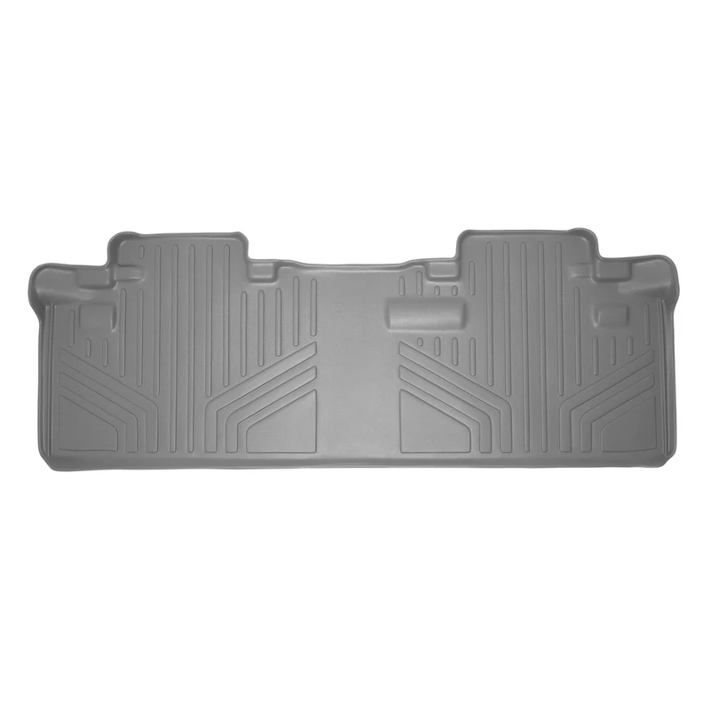 MAX LINER B2083 Custom Fit Floor Mats 2nd Row Liner Grey for 2011-2019 Toyota Sienna 8 Passenger Model, Gray, Specific Vehicle