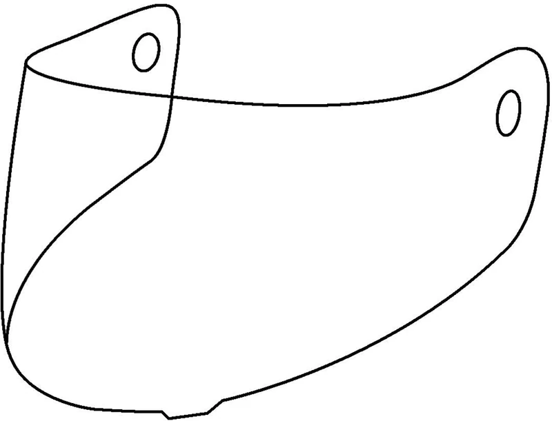 Nolan visors for N104, clear tint (small) - Image 1