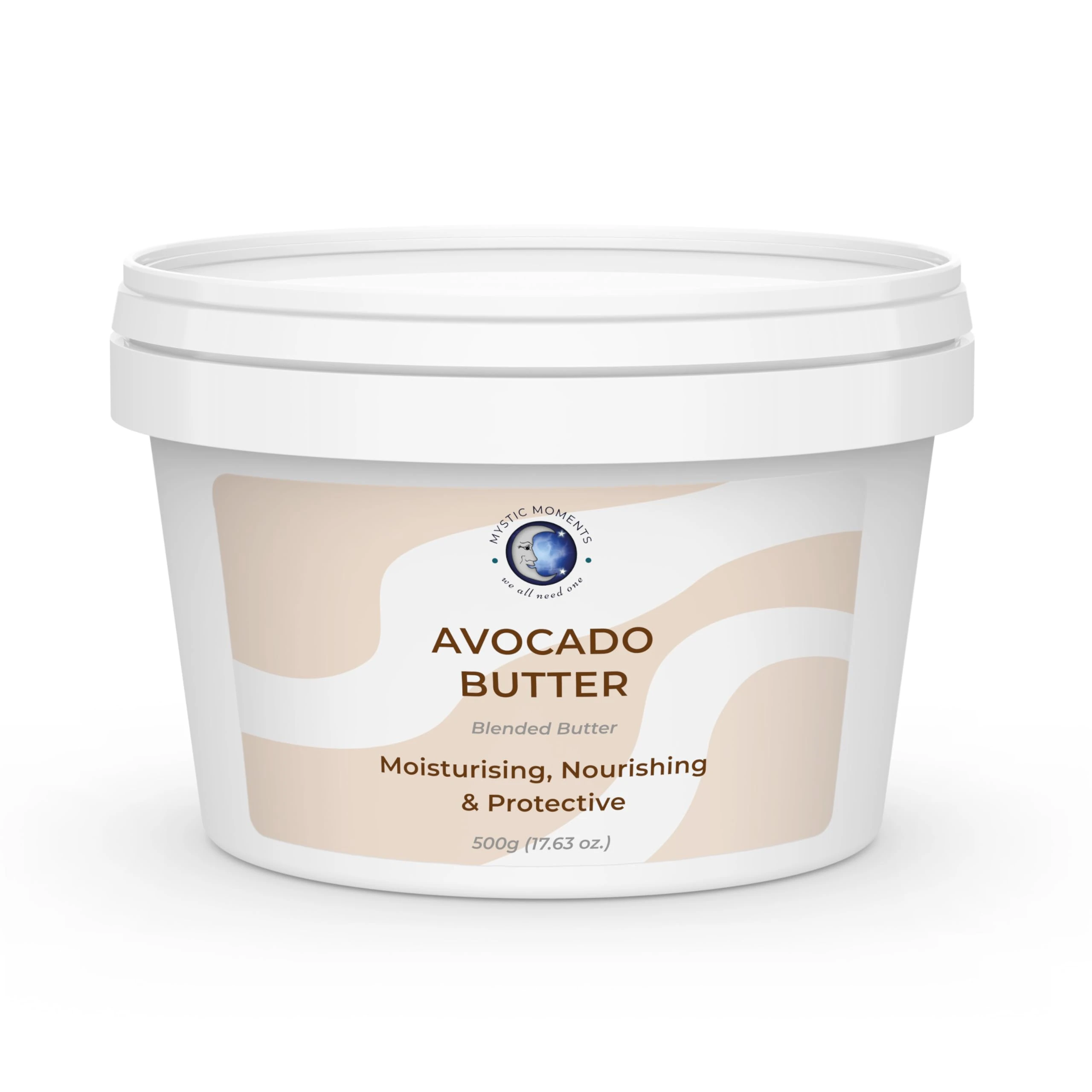Mystic Moments | Avocado Blended Butter 500g - Natural Cosmetic Butters Vegan GMO Free
