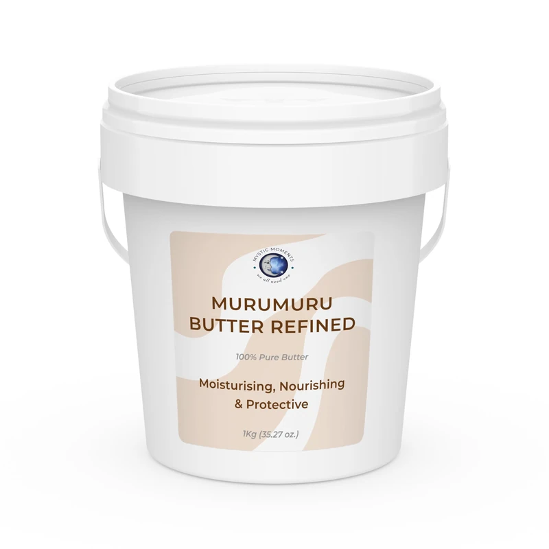 Mystic Moments | Murumuru Butter Refined Butter 1Kg - Pure & Natural Cosmetic Butters Vegan GMO Free - Image 1