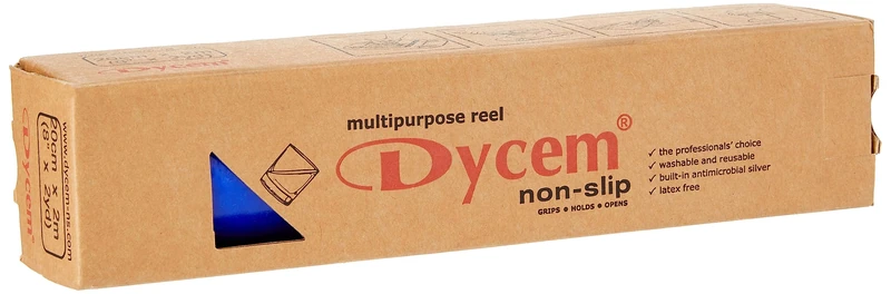 NRS Healthcare Reel of Dycem Non-Slip Material - 40 x 900 cm (15.5 x 350 inch), Blue
