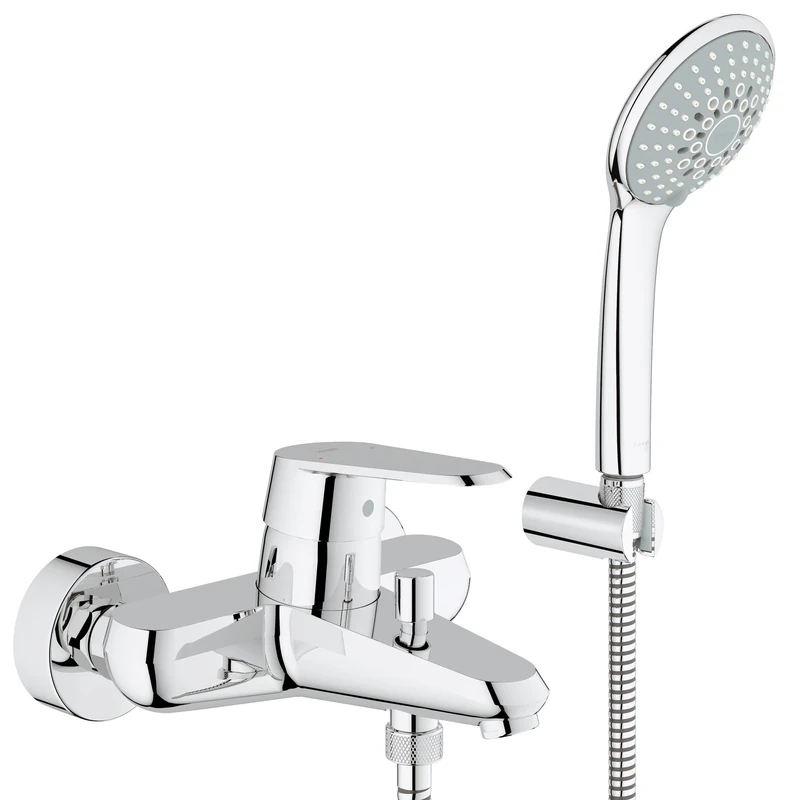 GROHE Eurodisc Cosmopolitan Single-Lever Bath/Shower Mixer 1/2" Chrome 33395002