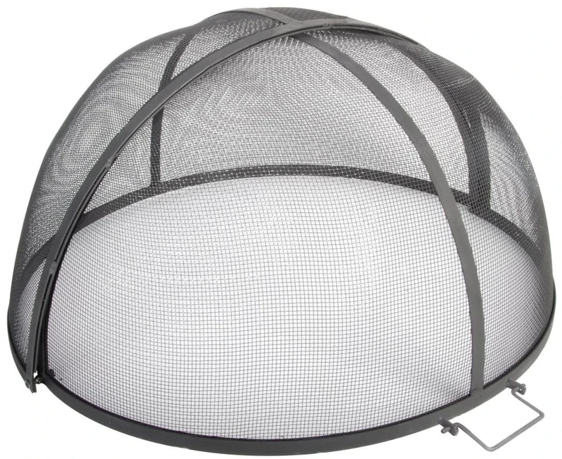 Esschert FF103 Fallen Fruits Foldable Fire Cap, Black