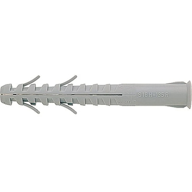 Fischer 059189 S 16 H 160 R Frame Fixing Screw with Sleeve - Zinc (50-Piece)