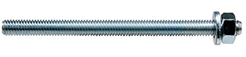 fischer 090453 Anchor Rod FIS A M 12 x 210 R Stainless Steel Pack of 10 Silver